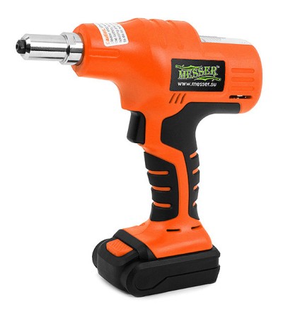 Аккумуляторный заклепочник MESSER W4560 для вытяжных заклепок (2,4 - 5,0 мм) купить в Нефтеюганске