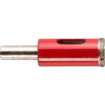 Сверло ЗУБР алмазное трубчатое по кафелю, керамике, зерно 60, 14мм 29850-14 купить в Нефтеюганске