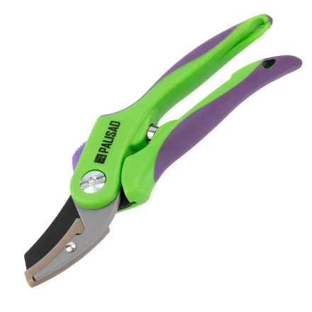 Секатор с наковальней Palisad, 200 мм, двухкомпонентные рукоятки, 605518 купить в Нефтеюганске