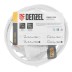 Шнур сетевой Denzel Energy Series, ПВС, 1,5 м, 2 x 1 мм, с неразборной вилкой, белый, 3 м, 37660 купить в Нефтеюганске