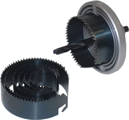 Набор венцов пильных  диаметр 25-64мм 7 штук  Кратон 1 04 01 004 купить в Нефтеюганске