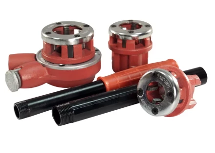 Набор клуппов трубных 1/2-3/4-1 с адаптером Энкор 48480 купить в Нефтеюганске