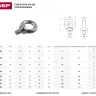 Рым-болт ЗУБР "ПРОФЕССИОНАЛ" DIN 580, оцинкованный, М12, 10 шт 4-304315-12 купить в Нефтеюганске