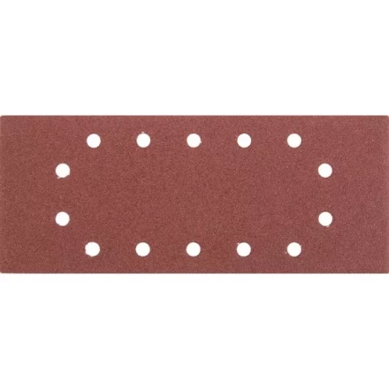 Лист шлифовальный универсальный STAYER &quot;MASTER&quot; на зажимах, 14 отверстий по периметру, для ПШМ, Р100, 115х280мм, 5шт 35469-100 купить в Нефтеюганске