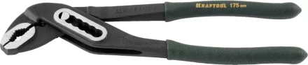 Клещи переставные &quot;EXPERT&quot;, Cr-V, коробчатый шарнир, захват до 35мм / 1&quot;, 175мм, KRAFTOOL 22359-18 купить в Нефтеюганске