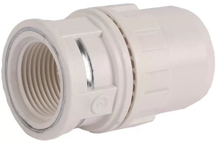 Муфта ЗУБР &quot;ШиреФит&quot; соединительная, &quot;штуцер с гайкой - внутренняя резьба&quot;, 20мм-1/2&quot; 51462-20-1/2 купить в Нефтеюганске