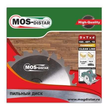 Пильный диск MOS-DISTAR (Cтандарт) ламинат PSL2004830 купить в Нефтеюганске