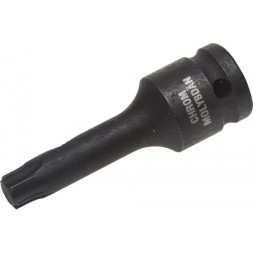 Торцовая головка KRAFTOOL &quot;INDUSTRIE QUALITAT&quot; ударная (1/2&quot;), TORX, Cr-Mo, фосфатированная, T55 27952-55_z01