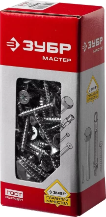 Саморезы по дереву, белый цинк, 6.0x40мм, 180шт, ЗУБР Мастер 4-300371-60-040 4-300371-60-040 купить в Нефтеюганске