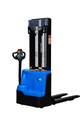 Штабелер самоходный 1,5 т 2,5 м TOR WS15H-2500SC PRO Li-ion 24/60 В/Ач контроль скорости подъема 1048089 купить в Нефтеюганске