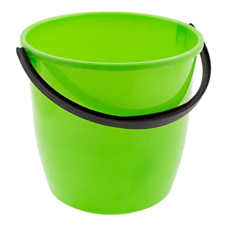 Ведро пластмассовое круглое 13 л, с крышкой, Light Elfe 92940 купить в Нефтеюганске