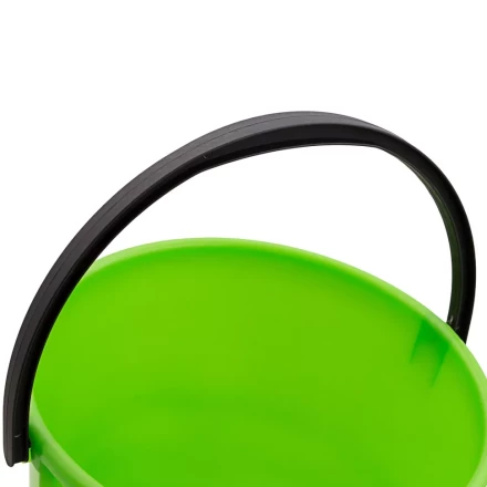 Ведро пластмассовое круглое 13 л, с крышкой, Light Elfe 92940 купить в Нефтеюганске