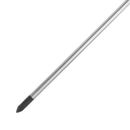 Отвертка PZ0x75 мм, CrV, трехкомпонентная рукоятка Denzel 12203 купить в Нефтеюганске