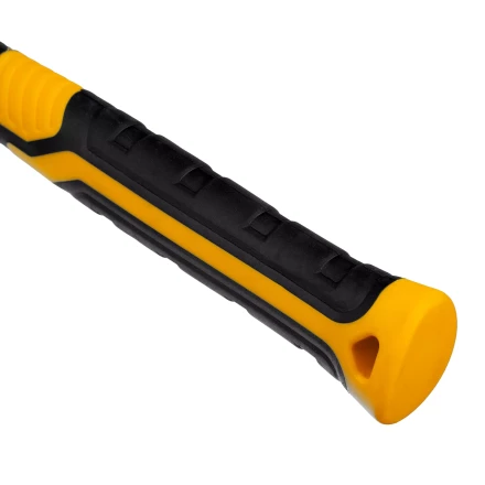 Киянка резиновая, 225 г, черная, фибергласовая рукоятка c TPR покрытием Denzel 11143 купить в Нефтеюганске