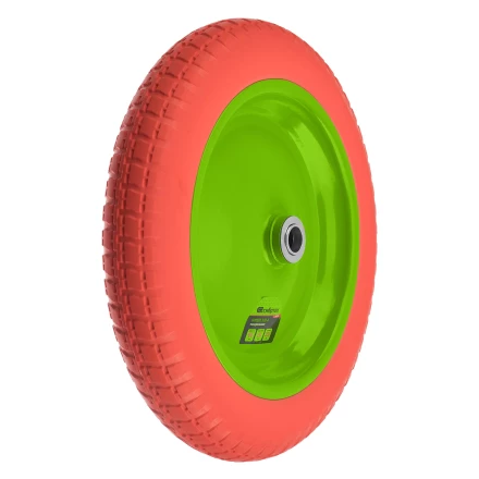 Колесо полиуретановое Сибртех 3.00-8, длина оси 80 мм, подшипник 20 мм, 689795 купить в Нефтеюганске