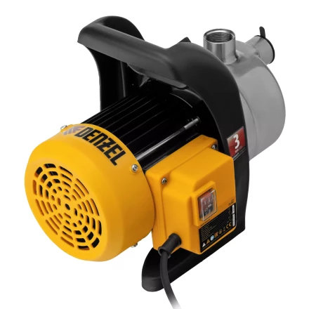 Садовый поверхностный насос Denzel GPL800Х 97302, 800 Вт, 3200 л/ч, подъем 42 м, нержавейка купить в Нефтеюганске