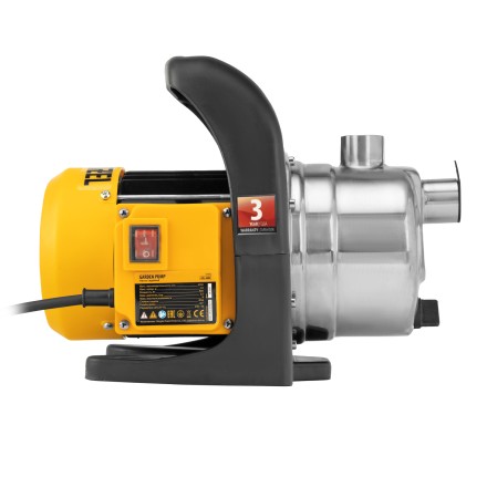 Садовый поверхностный насос Denzel GPL800Х 97302, 800 Вт, 3200 л/ч, подъем 42 м, нержавейка купить в Нефтеюганске