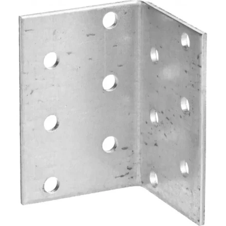 Крепежный угол ЗУБР &quot;МАСТЕР&quot; равносторонний, 60х40х40мм, 50шт 310205-060-040 купить в Нефтеюганске