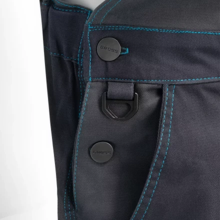 Полукомбинезон профессиональный рабочий Gross 90442, 97% хлопок 3% спандекс, M купить в Нефтеюганске