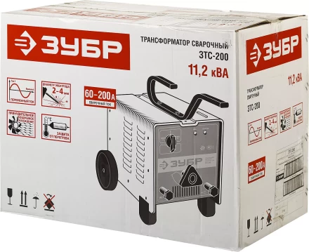 Трансформатор Зубр сварочный, 200А ЗТС-200 купить в Нефтеюганске