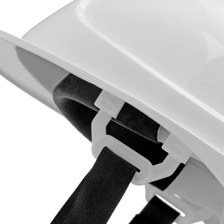 Каска защитная ударопрочная Denzel 89204, ABS/PC, плавная регулировка, модель «Форвард» (К-05),белая купить в Нефтеюганске