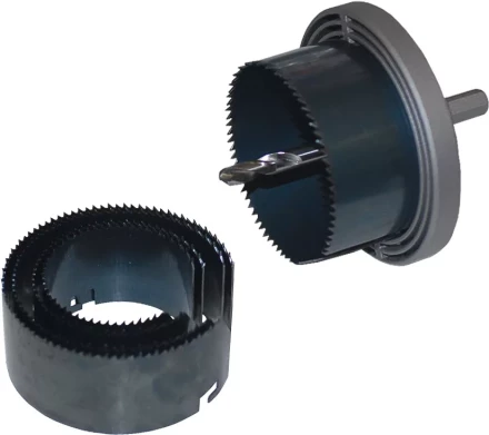 Набор венцов пильных  диаметр60-95мм 5 штук  Кратон 1 04 01 005 купить в Нефтеюганске