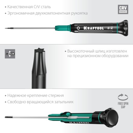 Отвертки для точных работ Precision 25684-15 купить в Нефтеюганске
