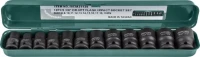 Набор головок торцевых ударных 3/8"DR 8-19мм Jonnesway S03A3112S 12предметов 48505