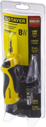 Паяльник STAYER &quot;PROFESSIONAL&quot; беспроводной, 4.5В, 8Вт 55409 купить в Нефтеюганске