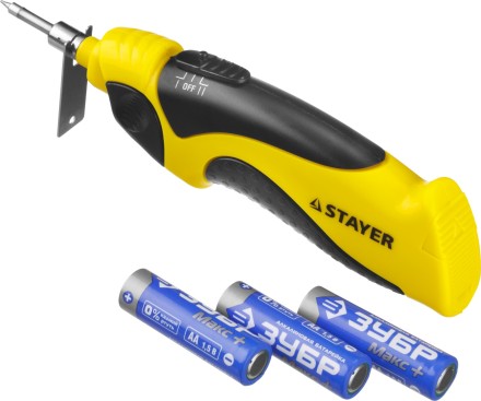 Паяльник STAYER &quot;PROFESSIONAL&quot; беспроводной, 4.5В, 8Вт 55409 купить в Нефтеюганске