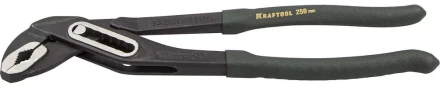 Клещи переставные &quot;EXPERT&quot;, Cr-V, коробчатый шарнир, захват до 43мм / 1 1/4&quot;, 250мм, KRAFTOOL 22359-25 купить в Нефтеюганске