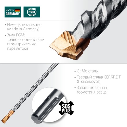 Буры SDS-Plus 29320-160-06 купить в Нефтеюганске