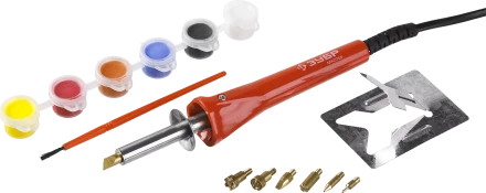 Приборы для выжигания с набором насадок и красками серия МАСТЕР купить в Нефтеюганске