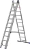 Лестница ЗУБР универсальная, трехсекционная со стабилизатором, 12 ступеней 38831-12 купить в Нефтеюганске