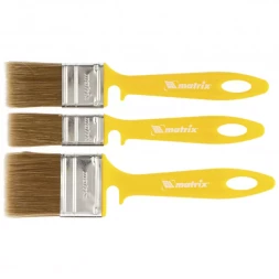Набор кистей Лаки 25 мм 35 мм 50 мм Color Lineпластик Matrix 83367