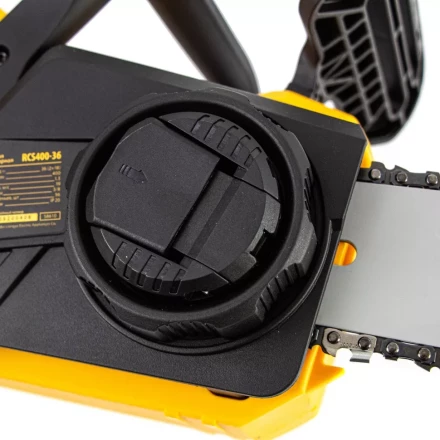 Цепная пила аккумуляторная бесщеточная RCS400-36, Li-ion, 36 В, 4 Ач, шина 400 мм Denzel 58610 купить в Нефтеюганске