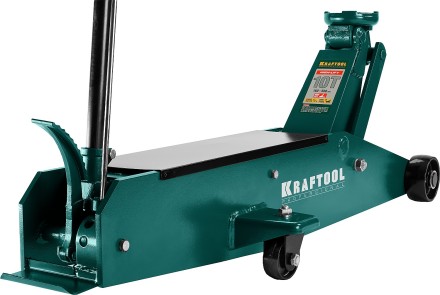 Домкрат гидравлический подкатной &quot;High-Lift&quot;, удлиненный, 10т, 160-560мм, KRAFTOOL 43455-10 43455-10 купить в Нефтеюганске