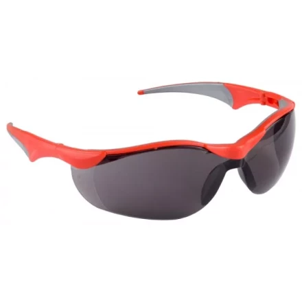 Очки ЗУБР &quot;МАСТЕР&quot; защитные, серые, с зеркальным покрытием, поликарбонатная монолинза с мягкими двухкомпонентными дужками 110322 купить в Нефтеюганске