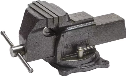 Тиски ЗУБР &quot;ЭКСПЕРТ&quot; индустриальные поворотные, 150мм 32703-150 купить в Нефтеюганске