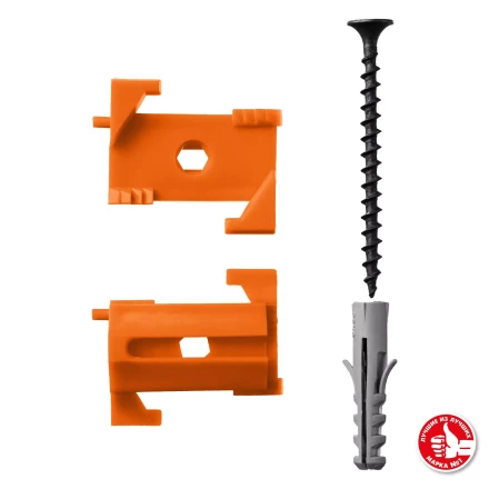 ЗУБР ВИНТ-Н25, 25 шт, набор: СКШМ в комплекте с дюбелем и саморезом (30955-Н25) купить в Нефтеюганске