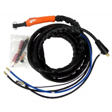 Горелка UnoTIG 18 8м разъем 35мм2 с кнопкой ж/охл FoxWeld купить в Нефтеюганске