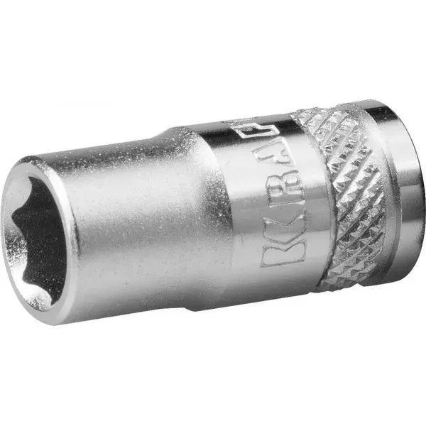 Торцовая головка KRAFTOOL "INDUSTRIE QUALITAT", Cr-V, FLANK, хромосатинированная, 1/4", 6 мм 27815-06_z01 купить в Нефтеюганске