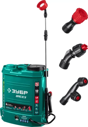 ЗУБР 12 л, аккумуляторный опрыскиватель (ОПС-12) купить в Нефтеюганске