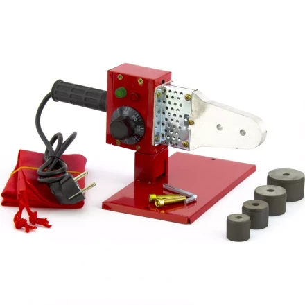 Аппарат для сварки пластиковых труб KW 600 600 Вт 300 °C 20-25-32-40 мм блистер KRONWERK 94212 купить в Нефтеюганске