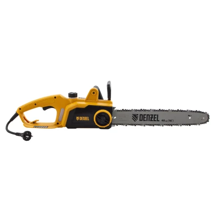 Пила цепная электрическая Denzel EDS-2000P 95616, 2 кВт,поперечная, шина 40 см, шаг 3/8, паз 1.3 мм, 57 звеньев купить в Нефтеюганске