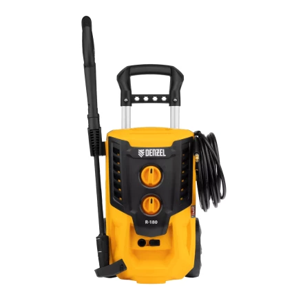 Моечная машина высокого давления Denzel R-180 58238, 2200 Вт, 180 бар, 380 л/ч, колесная купить в Нефтеюганске