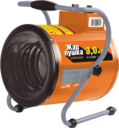 Тепловая пушка электрическая  Жар-пушка Е 3-400 Кратон 3 09 04 031 купить в Нефтеюганске