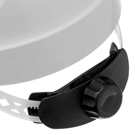 Каска защитная ударопр. Denzel «Форвард» (К-05),ABS/PC,комплект со встроен.очк.ОЧК-05 Форвард,белая 89205 купить в Нефтеюганске