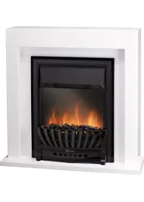 Электрокамин-камин электрический каминокомплект Electrolux Solo EFP/S 4020WS белый