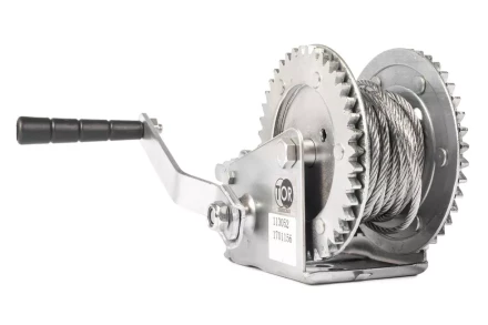 Лебедка ручная TOR ЛН-1200 (LHW) г/п 0,5 т длина троса 10 м (серия G) 113052 купить в Нефтеюганске